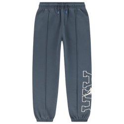 Boys' Grade School - Jordan Play Your Way Fleece Joggers - Gray/Blue