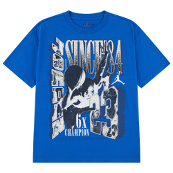 Boys' Grade School - Jordan Soaring Since '84 Short Sleeve T-Shirt - Royal Blue