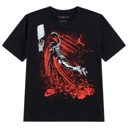 Boys' Grade School - Jordan Infrared Retro T-Shirt - Black