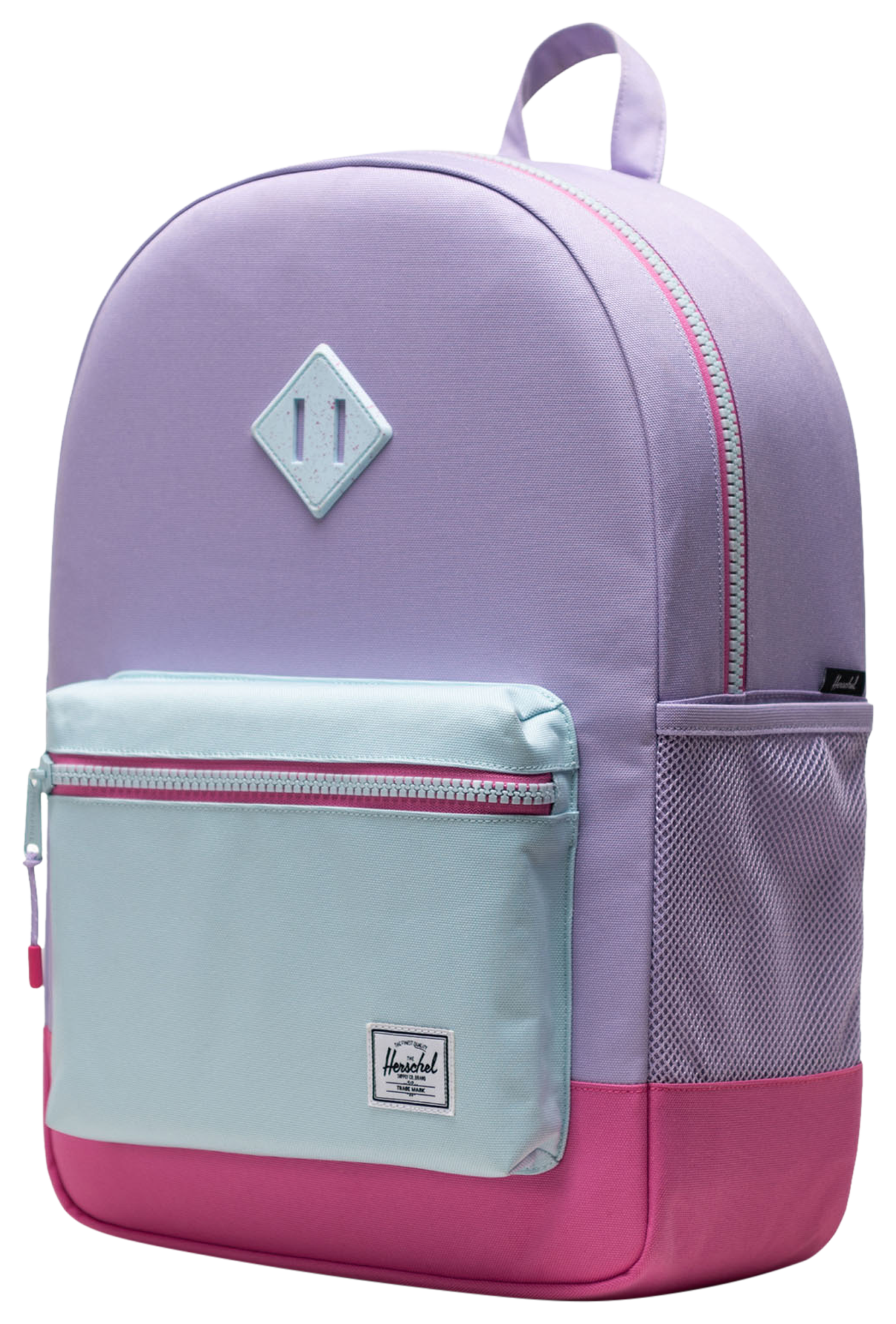 Herschel backpack clearance pink and grey