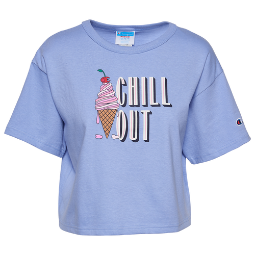 

Champion Womens Champion Chillout T-Shirt - Womens Blue Size L