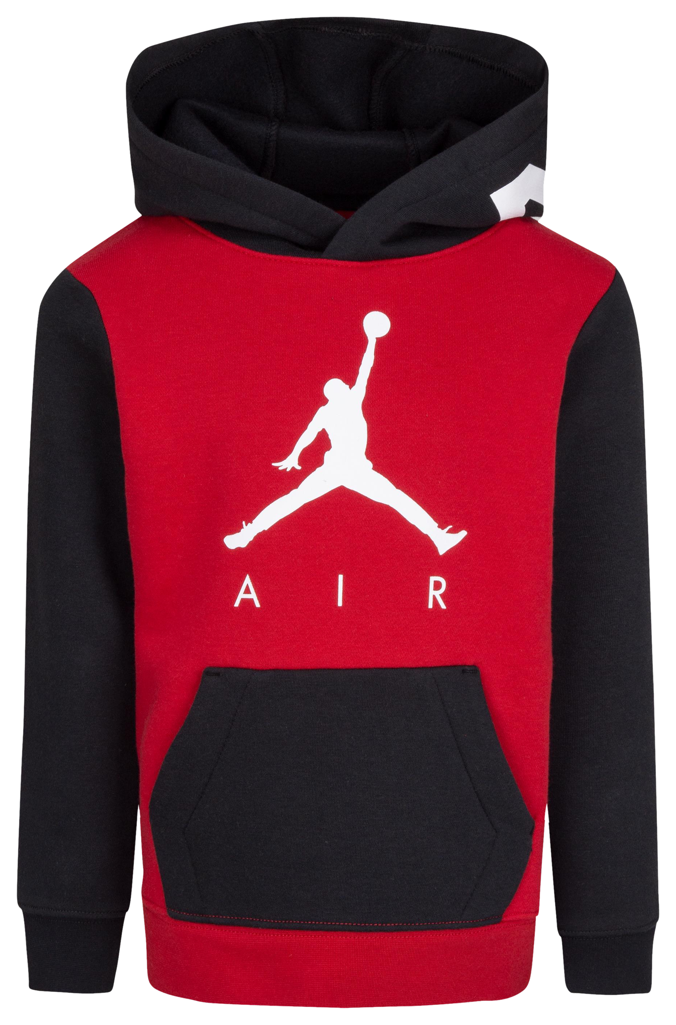 black and red jordan hoodie