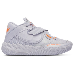 Boys' Grade School - PUMA MB.05 Metallic  - Silver/Grey