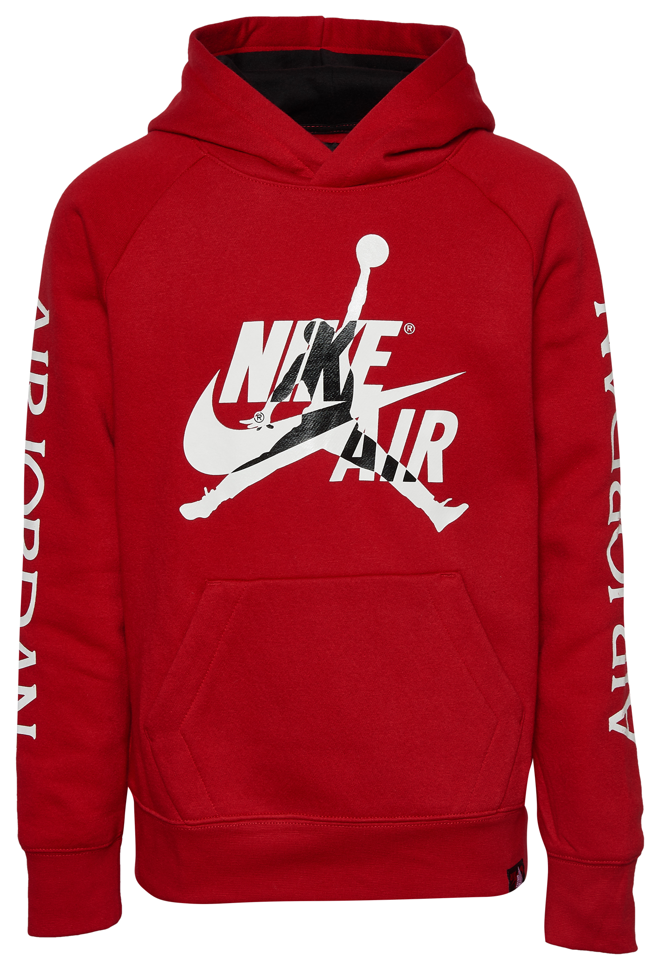 red jordan hoodies