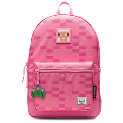 Youth - Herschel Minecraft Heritage Youth Backpack  - Pink/Multi