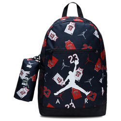 Adult - Jordan Air School Backpack  - Black/Red