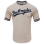 Pro Standard MLB Duct Tape T-Shirt - Men's Taupe/Black
