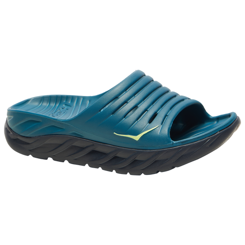 

HOKA Mens HOKA Ora Recovery Slide - Mens Shoes Blue Coral/Butterfly Size 11.0