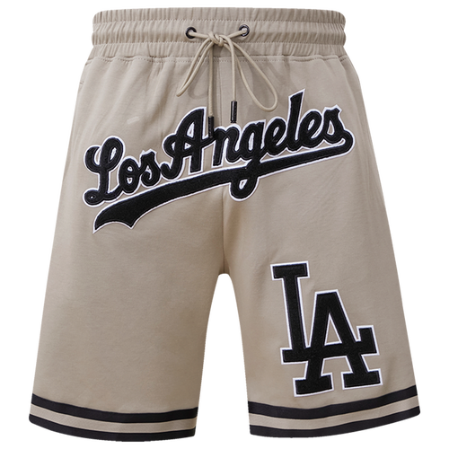 

Pro Standard Mens Los Angeles Dodgers Pro Standard Dodgers Desert Taupe Shorts - Mens Taupe/Black Size XL