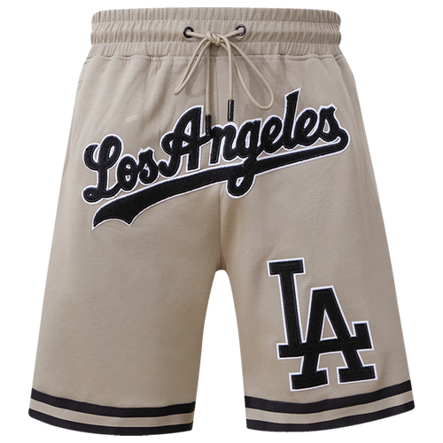 

Pro Standard Mens Los Angeles Dodgers Pro Standard Dodgers Desert Taupe Shorts - Mens Taupe/Black Size M