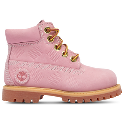 Girls' Toddler - Timberland Premium 6" Waterproof Boots  - Pink/Pink