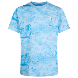 Boys' Grade School - Hurley Island Mono T-Shirt  - Blue/Multi