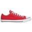 Converse All Star Low Top - Men's Bright Red/White