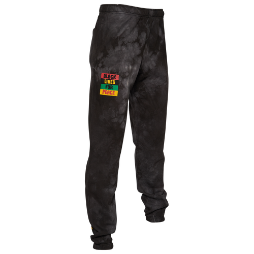 

Cross Colours Mens Cross Colours Black Lives For Peace Fleece Pants - Mens Black Size S