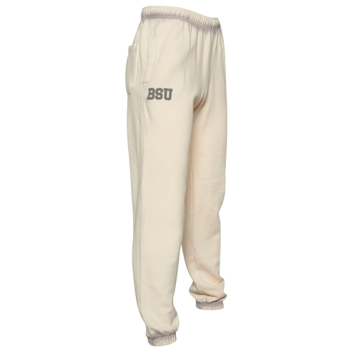 

Cross Colours Mens Boise State Broncos Cross Colours Speaker Vintage Fleece Pants - Mens Bone/Black Size XL
