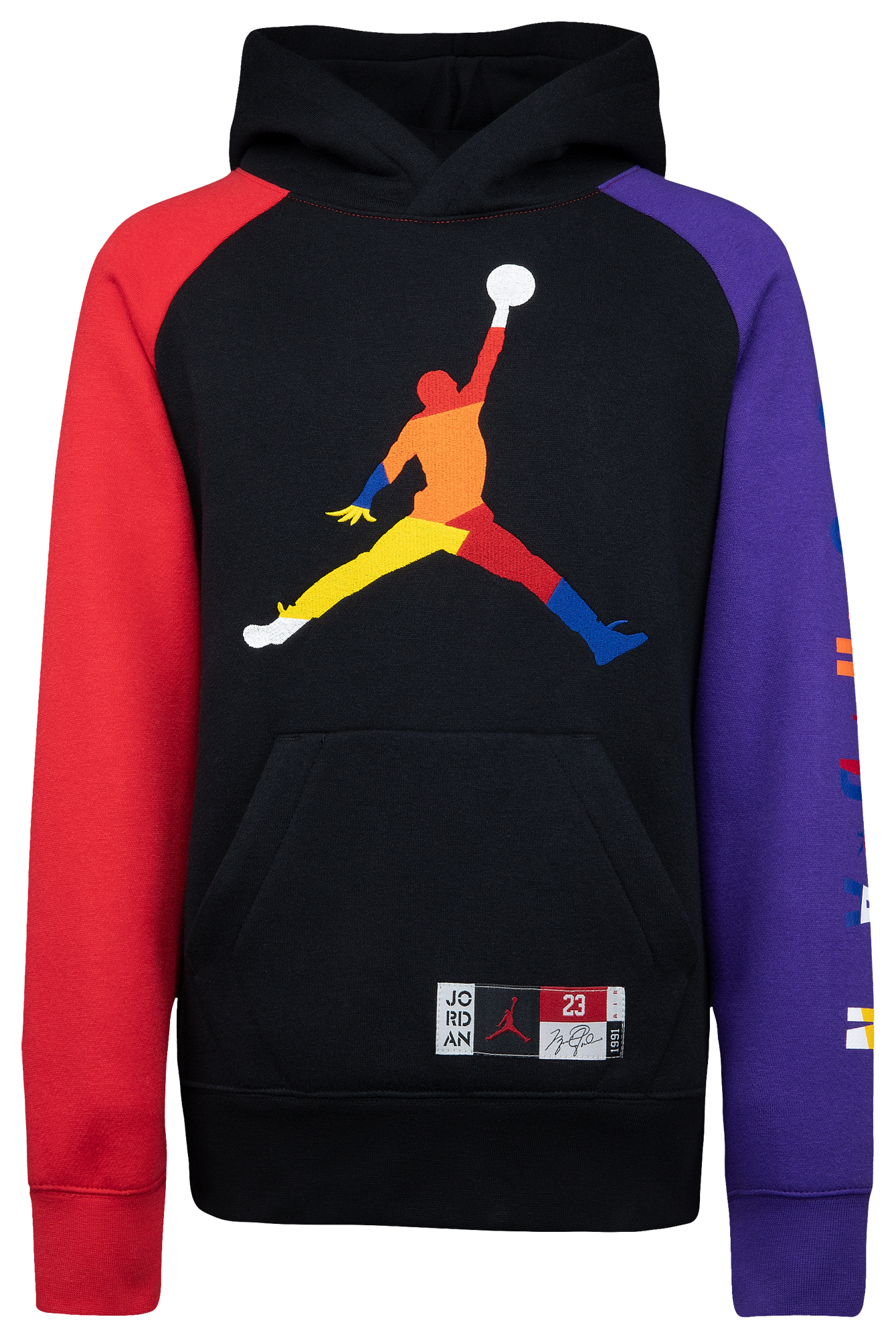 white and purple jordan hoodie