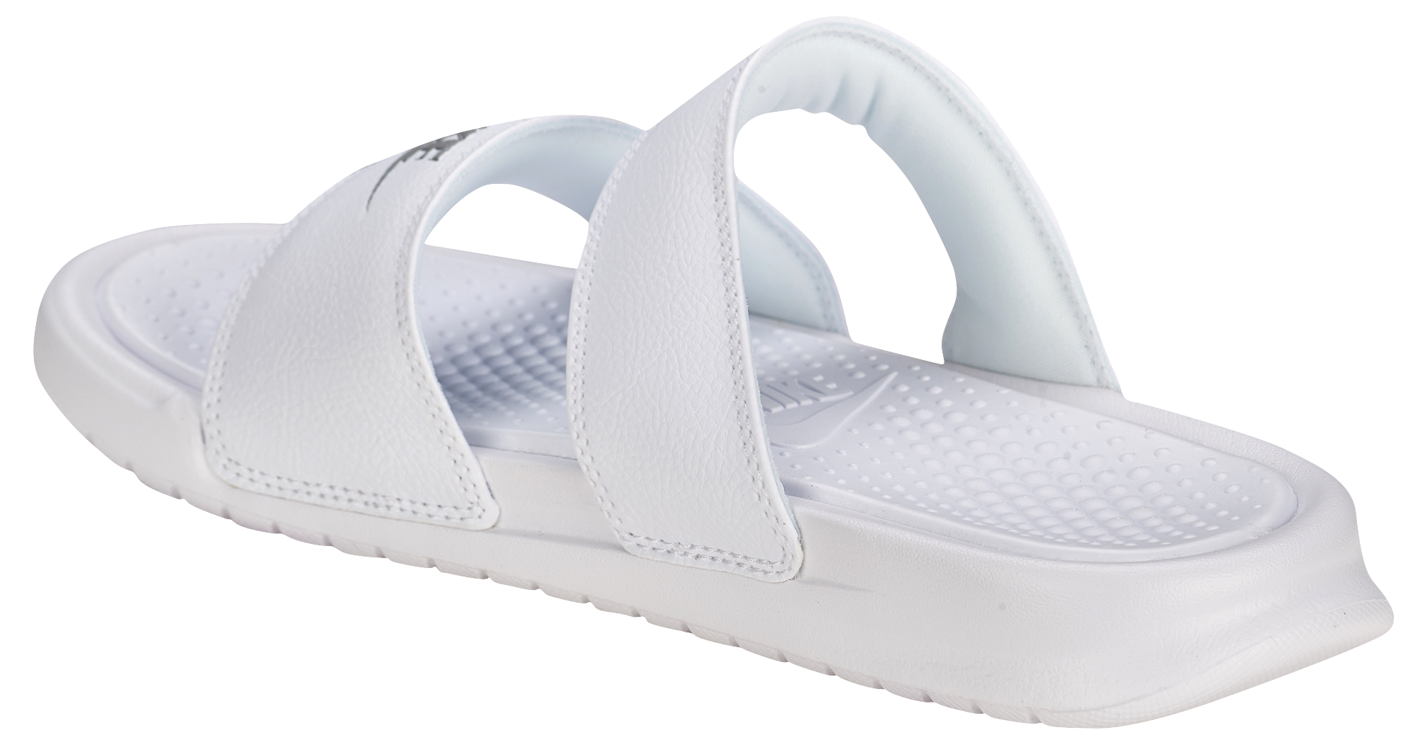 nike women's two strap slides