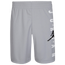Jordan Vert Mesh Shorts - Boys' Grade School Grey/Black
