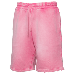 Men's - LCKR Distressed FT Shorts  - Shocking Pink