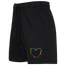 Cross Colours Black Lives Love Fleece Shorts - Men's Black/Black