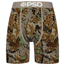 Men's - PSD Graphic Briefs  - Green/Brown