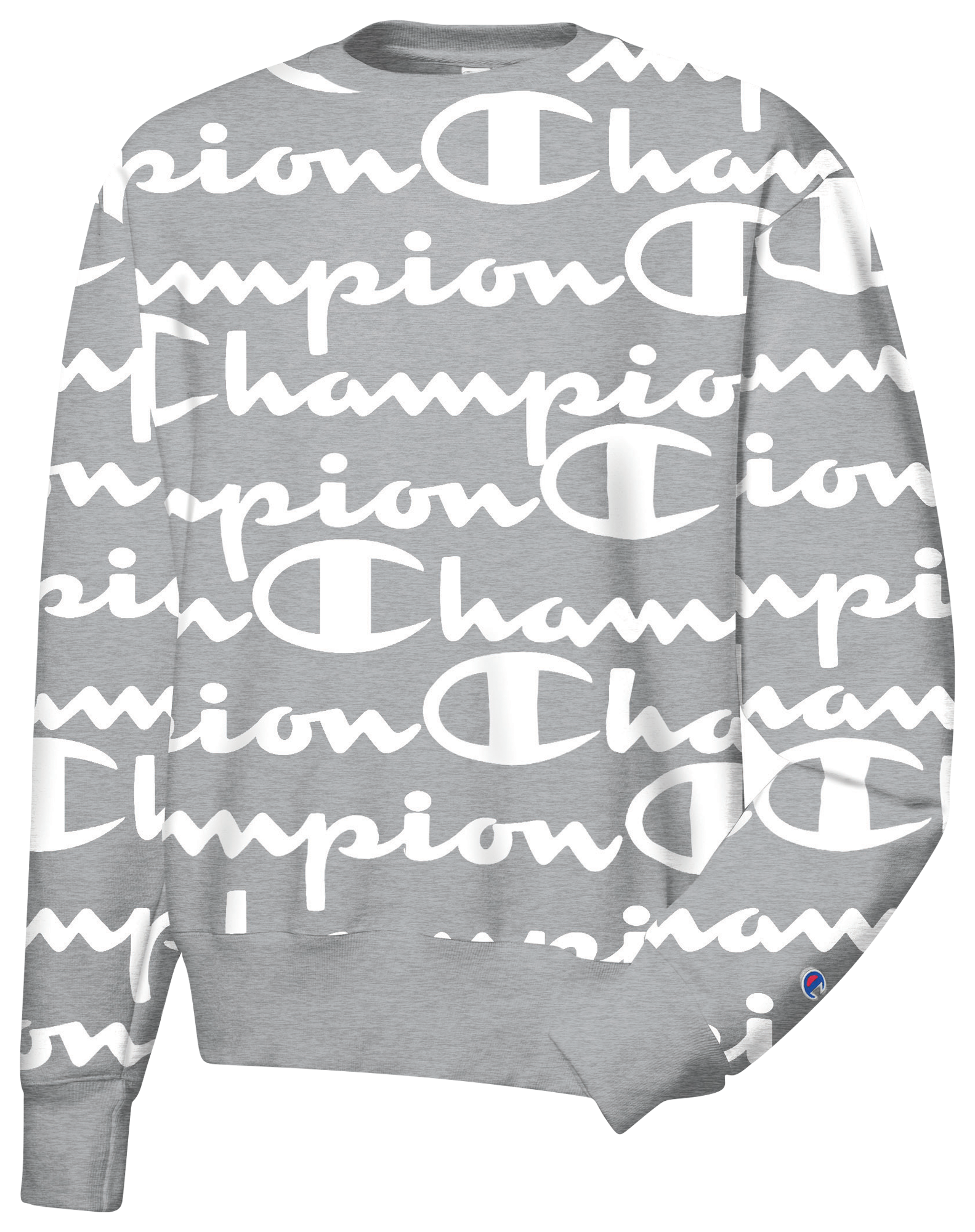 champion aop crew sweatshirt