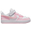 Nike Court Borough Low Recraft  - Girls' Preschool White/Pink Foam