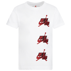 Boys' Toddler - Jordan Jumpman Classics 3-Peat T-Shirt - White/White