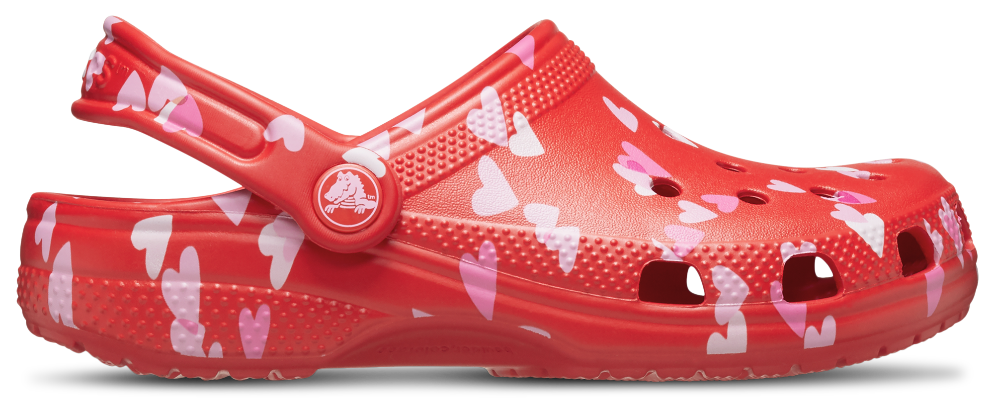 Crocs Classic Valentine's Day Hearts Clogs | Foot Locker