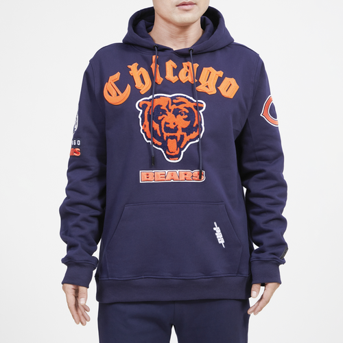 

Pro Standard Mens Chicago Bears Pro Standard Bears Old E Hoodie - Mens Navy Size M