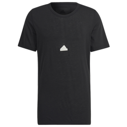 Men's - adidas Fitted T-Shirt - Black/Black