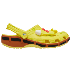 Boys' Grade School - Crocs Spongebob Classic Clogs - Yellow/Multi