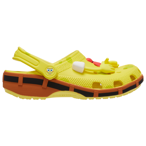 

Crocs Boys Crocs Spongebob Classic Clogs - Boys' Grade School Shoes Yellow/Multi Size 05.0