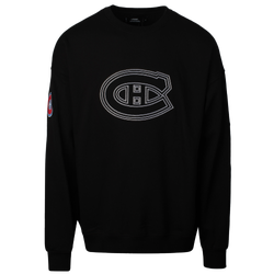 Men's - Pro Standard NHL Canadiens Script Crew - Black/White