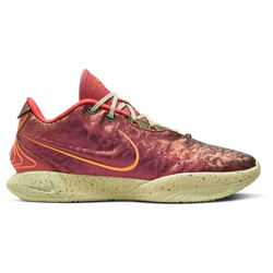 Men's - Nike Lebron XXI  - Ember Glow/Elemental Gold