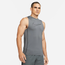 Nike Pro Dri-FIT SL Slim Top - Men's Iron Grey/Black