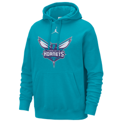 Men's - Nike Hornets Logo Club Hoodie - Teal