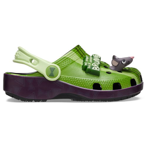 

Boys Crocs Crocs Bruno Classic Clogs - Boys' Grade School Shoe Black/Green Size 04.0