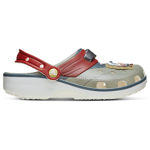 

Crocs Mens Crocs Jiraiya Classic Clogs - Mens Shoes Multi/Red/Grey Size 11.0