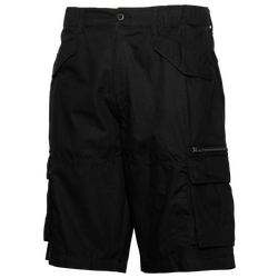 Men's - LCKR Black Hawk Cargo Shorts Long Inseam  - Black