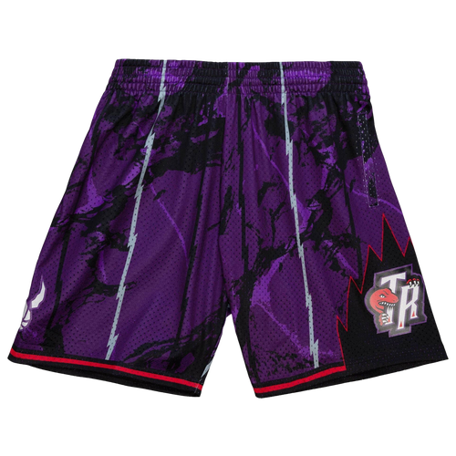 

Mitchell & Ness Mens Toronto Raptors Mitchell & Ness Raptors Marble Short - Mens Purple Size S