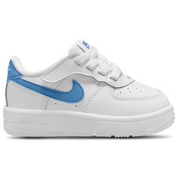 Boys' Toddler - Nike Air Force 1 Low EasyOn  - White/Blue Beyond