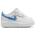 Nike Air Force 1 EasyOn à tige basse - Garçons, bambin Bleu au-delà/Blanc