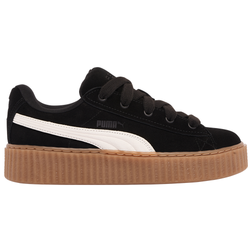 

PUMA Womens PUMA x FENTY Creeper Phatty - Womens Basketball Shoes Warm White/Black Size 10.0