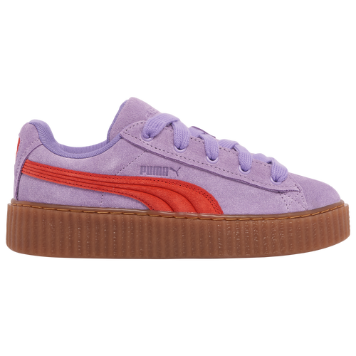 

PUMA Womens PUMA x FENTY Creeper Phatty - Womens Basketball Shoes Lavender/Burnt Red Size 7.0