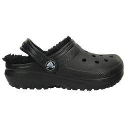 Boys' Preschool - Crocs Lined Clogs - Black/Black