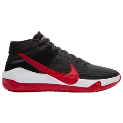 Men's - Nike KD 13 - Black/White/University Red