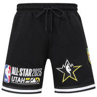 Nba shorts with on sale name across front