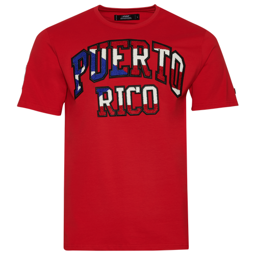 

Pro Standard Mens Puerto Rico Pro Standard Puerto Rico Wordmark SJ T-Shirt - Mens Blue Size S