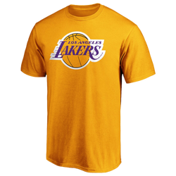Men's - Fanatics Lakers Logo T-Shirt - Gold/Gold